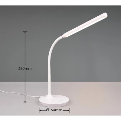 Toro lampka stołowa LED 5W 700lm 3000K, 4000K, 5000K biała R57641101