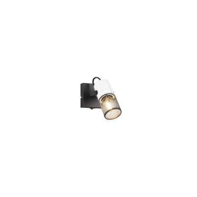 Tosh kinkiet 1xE14 czarny, biały 804370134 TRIO lighting