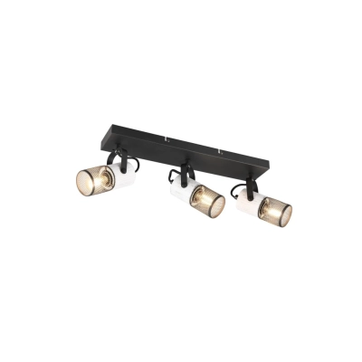 Tosh lampa sufitowa 3xE14 czarna, biała 804300334 TRIO lighting