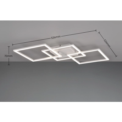 Trail lampa sufitowa LED 31W 3800lm 4000K biała R64493131