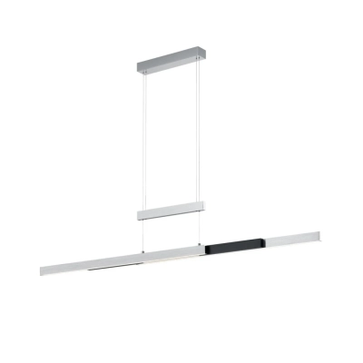 Trajan lampa wisząca LED 45W 5300lm 2700K-5000K szara 375310505 TRIO lighting