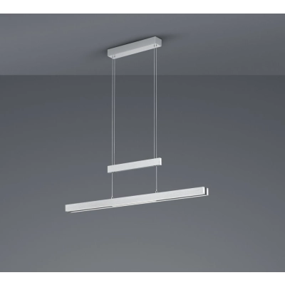 Trajan lampa wisząca LED 45W 5300lm 2700K-5000K szara 375310505