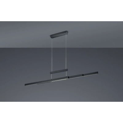 Trajan lampa wisząca LED 42W 4000lm, 2x6W 500lm 2700K – 5000K czarna 375310532