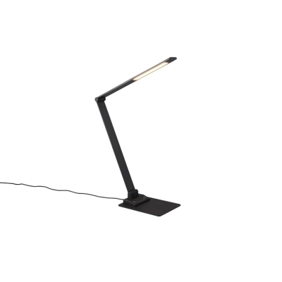 Travis lampka stołowa LED 6W 650lm 3000K, 5000K, 6500K czarna 545310132 TRIO lighting