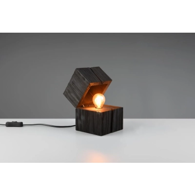 Treasure lampka stołowa 1xE14 czarna 514110102