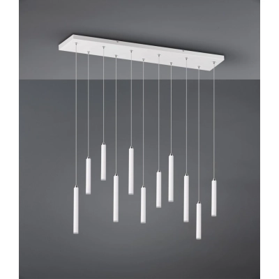 Tubular lampa wisząca LED 11x2,5W 11x220lm 3000K biała 321611131