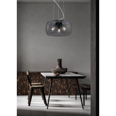 Valente lampa wisząca 3xE27 antracyt 300600342