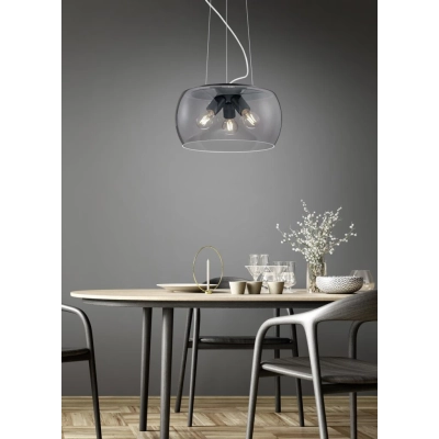 Valente lampa wisząca 3xE27 antracyt 300600342