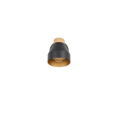 Valentin kinkiet 1xE14 czarny, drewno R81921732