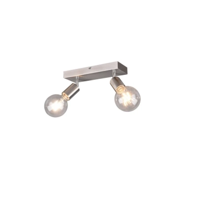 Vannes lampa sufitowa 2xE27 srebrna R80182007 TRIO lighting