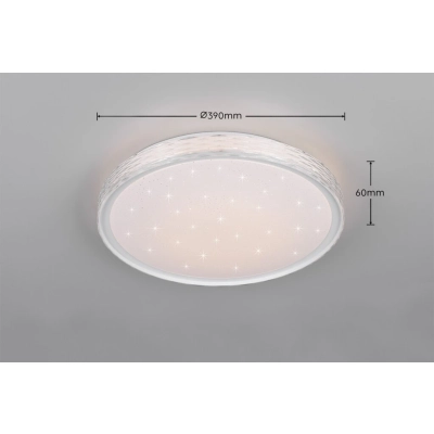 Varda lampa sufitowa LED 24W 2500lm 2700K-6500K biała R64811101