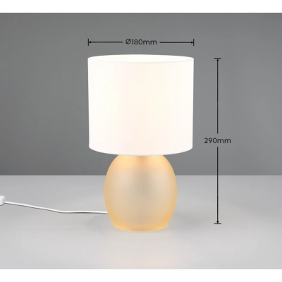 Vela lampka stołowa 1xE14 biała 517900113
