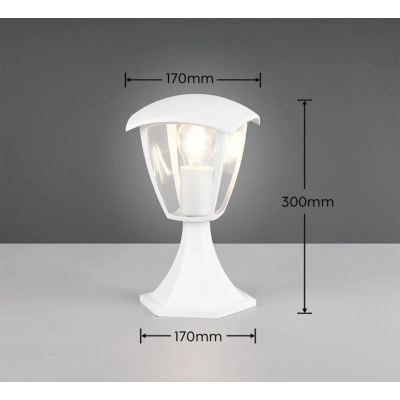 Venta lampa stojąca 1xE27 biała 563260131