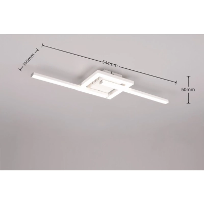Viale lampa sufitowa LED 17W 1950lm 4000K biała R67303131