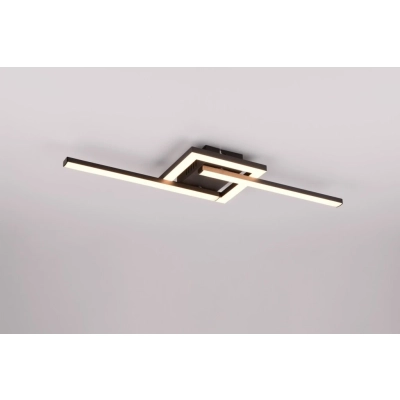 Viale lampa sufitowa LED 17W 1860lm 3000K czarna R67303132