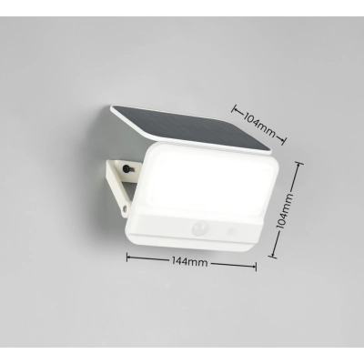Viamao Solar kinkiet solarny LED 4W 400lm 4000K biały R23166101