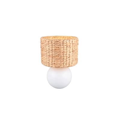 Vina lampka stołowa 1xE27 Biała, brązowa 518990101