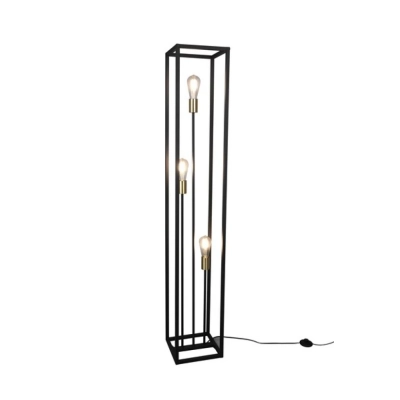 Vito lampa podłogowa 3xE27 czarna R40193032 TRIO lighting