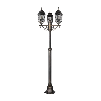 Volturno lampa stojąca 3xE27 rdzawa 405960328