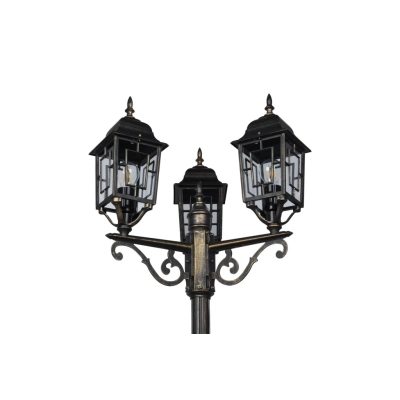 Volturno lampa stojąca 3xE27 rdzawa 405960328