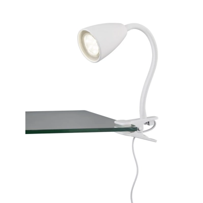 Wanda lampka stołowa 1xGU10 biała 202620131 TRIO lighting