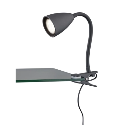 Wanda lampka stołowa 1xGU10 czarna 202620132 TRIO lighting