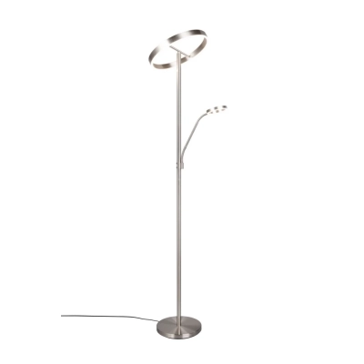 Willis lampa podłogowa LED 39W 4600lm 2700K, 3200K, 4000K srebrna 449510207