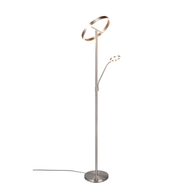 Willis lampa podłogowa LED 39W 4600lm 2700K, 3200K, 4000K srebrna 449510207