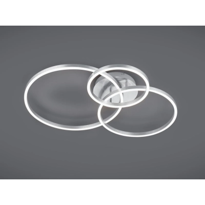 Winona lampa sufitowa LED 28W 3200lm 2700K-6500K srebrna 670810607