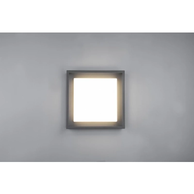 Witham lampa sufitowa LED 14W 1550lm 2300K, 3000K, 4000K antracyt 677860142