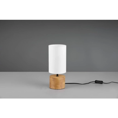Woody lampka stołowa 1xE14 drewno R50171930