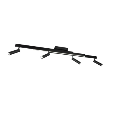 Zeno lampa sufitowa LED 12W, 4x5,5W 2200lm, 4x 650lm 2700K-6500K czarna 648310532