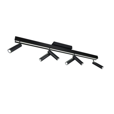 Zeno lampa sufitowa LED 18W, 6x5,5W 2200lm, 6x 650lm 2700K-6500K czarna 648310732