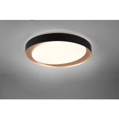 Zeta lampa sufitowa LED 24W 2000lm 2700K-6500K czarna R62712402