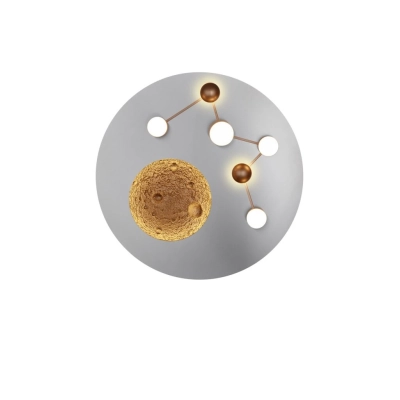 Zodiac lampa sufitowa LED 42W 5100lm 2300K, 3000K, 4000K srebrna 644810107