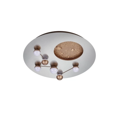Zodiac lampa sufitowa LED 42W 5100lm 2300K, 3000K, 4000K srebrna 644810107