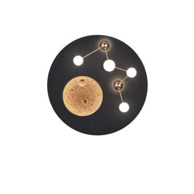 Zodiac lampa sufitowa LED 42W 5100lm 2300K, 3000K, 4000K czarna 644810132
