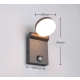 Adour kinkiet LED 10W 1000lm 2300K, 3000K, 4000K antracyt 245569142 wbudowany czujnik ruchu