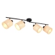 Aimee lampa sufitowa 4xE14 czarna R81854036 TRIO lighting