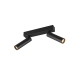 Ambala kinkiet LED 2x5,5W 2x500lm 2300K, 3000K, 4000K czarny 849210232 TRIO lighting