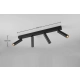 Ambala lampa sufitowa LED 4x5,5W 4x500lm 2300K, 3000K, 4000K czarna 849210432