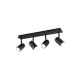 Angelo lampa sufitowa 4xGU10 czarna 880400432 TRIO lighting