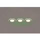 Argus lampa wbudowywana LED 3x4W, 3x1W 3x350lm 3000K srebrna 653610306