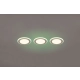 Argus lampa wbudowywana LED 3x4W, 3x1W 3x350lm 3000K biała 653610331
