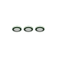 Argus lampa wbudowywana LED 3x4W, 3x1W 3x350lm 3000K czarna 653610332