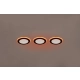 Argus lampa wbudowywana LED 3x4W, 3x1W 3x350lm 3000K czarna 653610332
