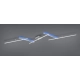 Arvin lampa wisząca LED 22W 2600lm 2700K-6500K srebrna 628410507