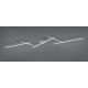 Arvin lampa wisząca LED 22W 2600lm 2700K-6500K srebrna 628410507