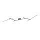 Arvin lampa wisząca LED 22W 2600lm 2700K-6500K czarna 628410532 TRIO lighting