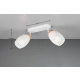 Bidar kinkiet 2xE14 biały, drewno R81572031